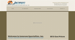 Desktop Screenshot of jamspec.com